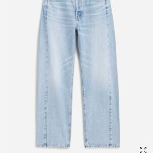 Madewell Denim Barrel-Leg Jeans